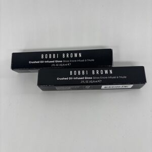 2 x NEW Bobbi Brown Crushed Oil-Infused Lip Gloss - Love Letter (Pink)